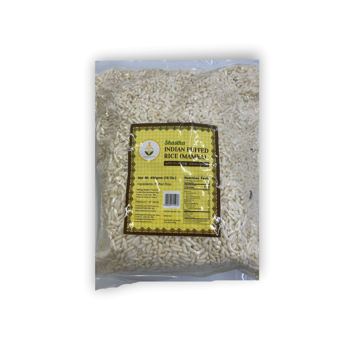 SHASTHA INDIAN PUFFED RICE