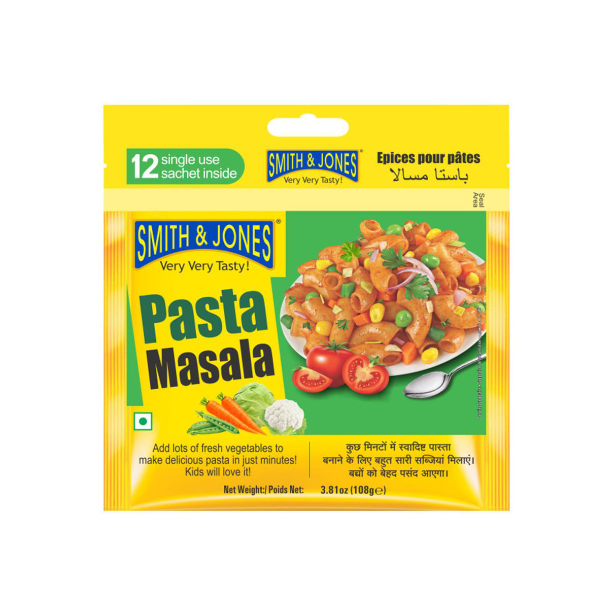 SMITH & JONES PASTA MASALA 108GM