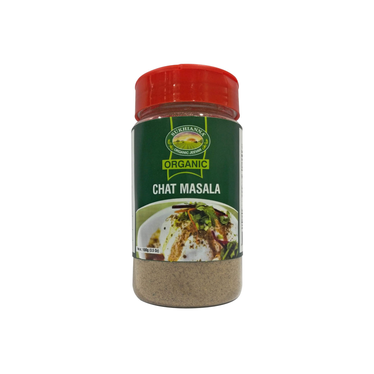 SUKHIANNA ORGANIC CHAT MASALA (100GM)