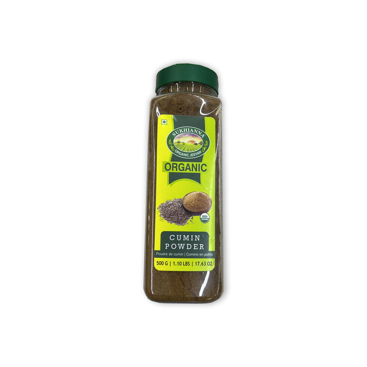 SUKHIANNA ORGANIC CUMIN POWDER (500GM)