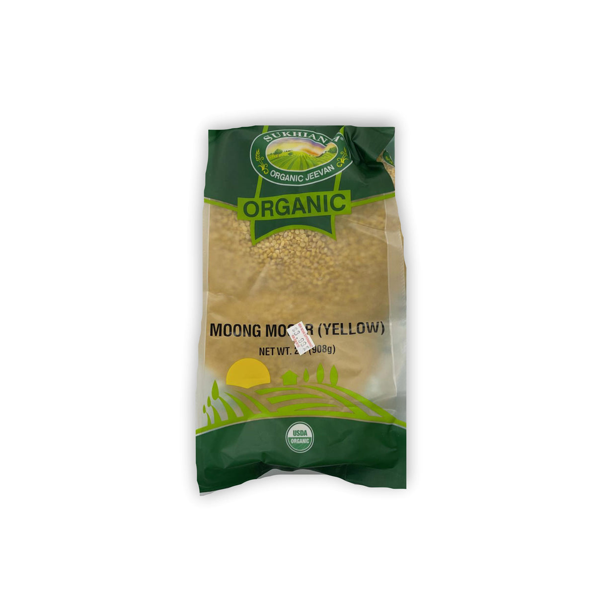 SUKHIANNA ORGANIC MOONG YELLOW