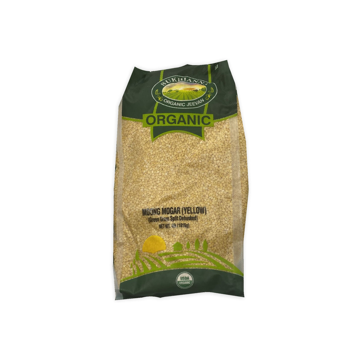 SUKHIANNA ORGANIC MOONG MACAS YELLOW