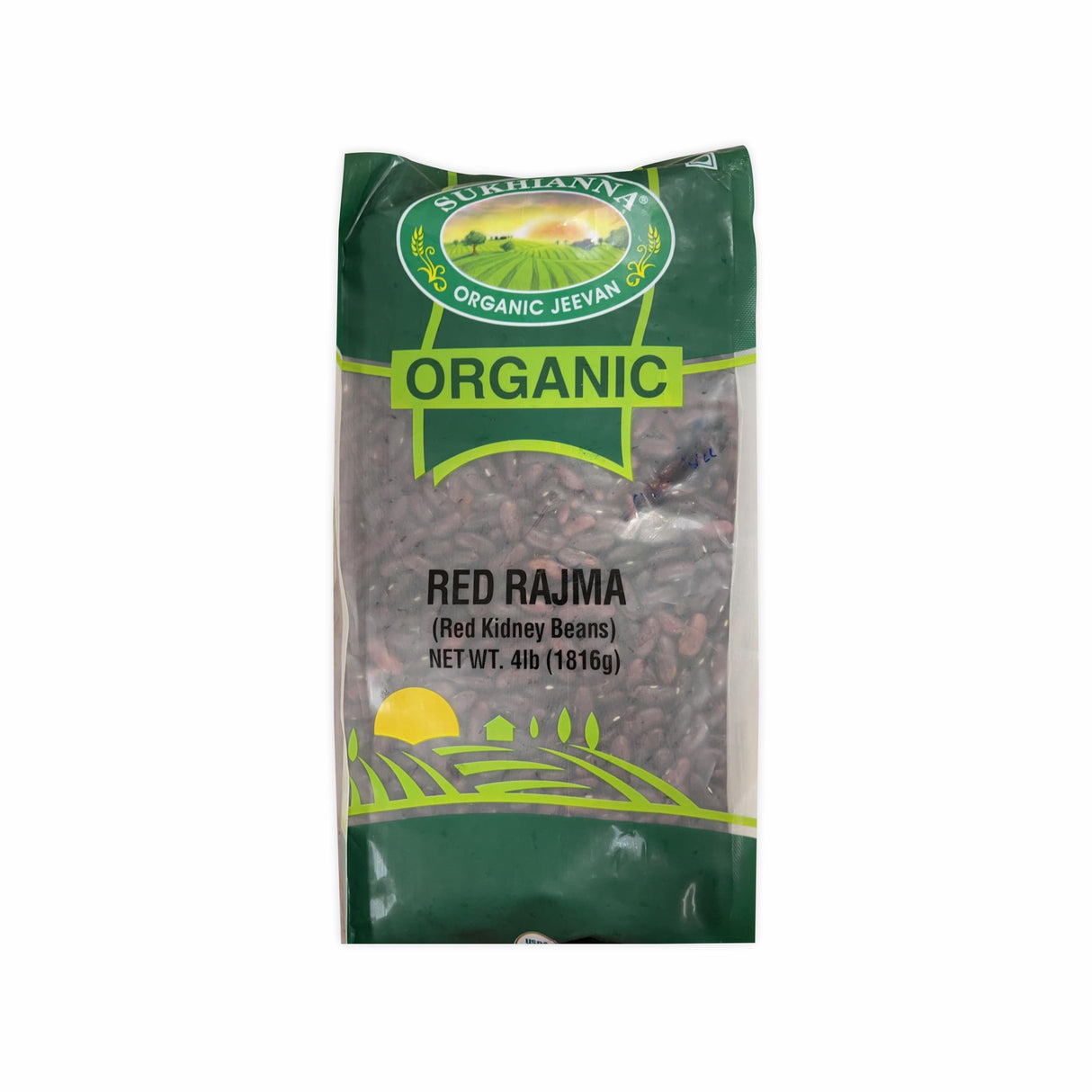 SUKHIANNA ORGANIC RED RAJMA