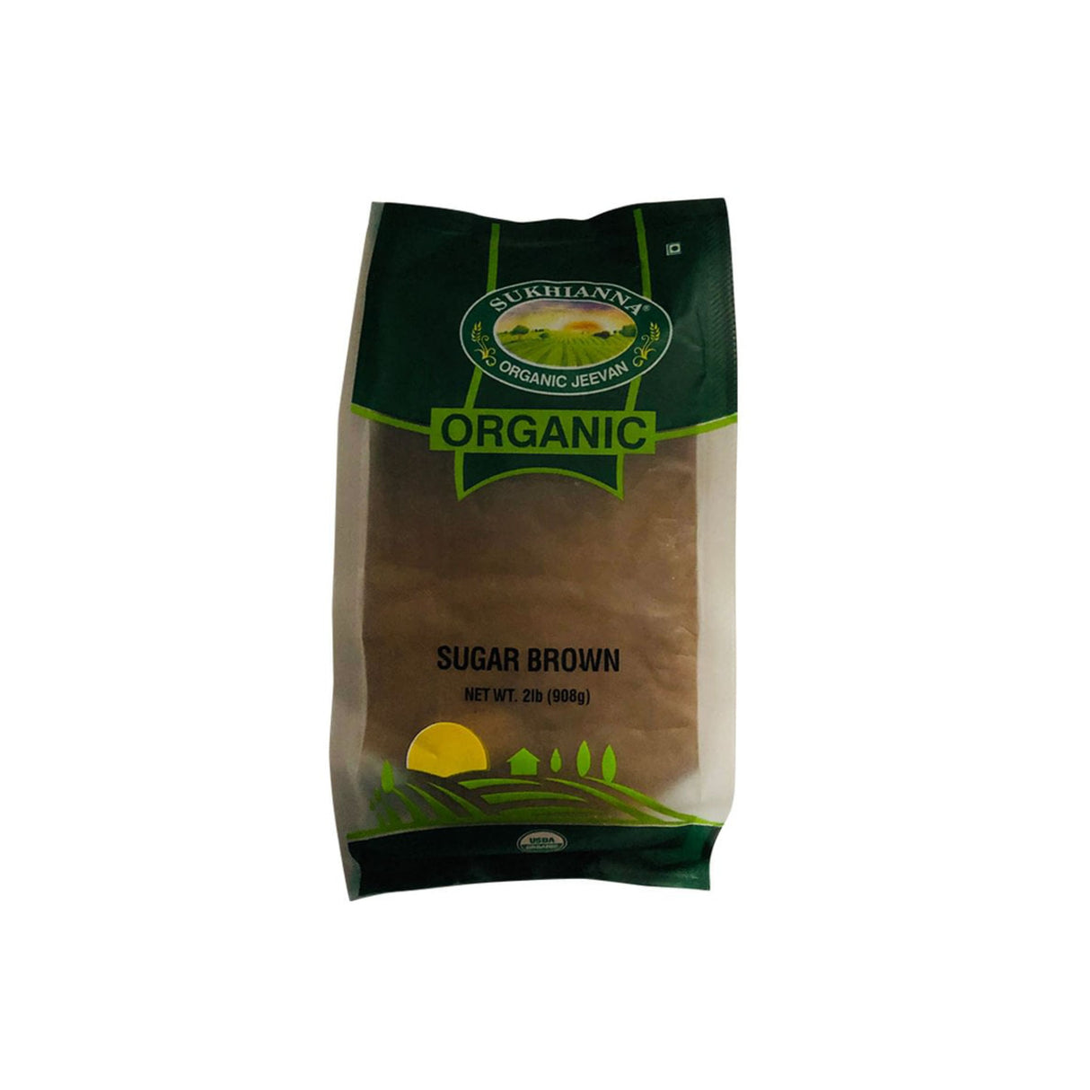 SUKHIANNA ORGANIC SUGAR BROWN