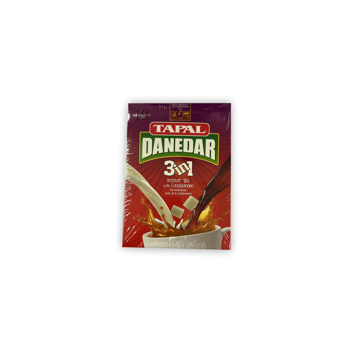 TAPAL DANEDAR 3 IN 1 INSTANT TEA-CARDAMOM 10PCS