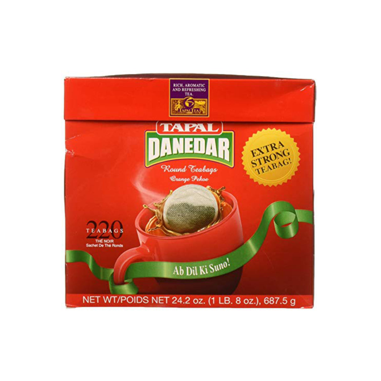 TAPAL DANEDAR ROUND TEABAG - 220 PIECES