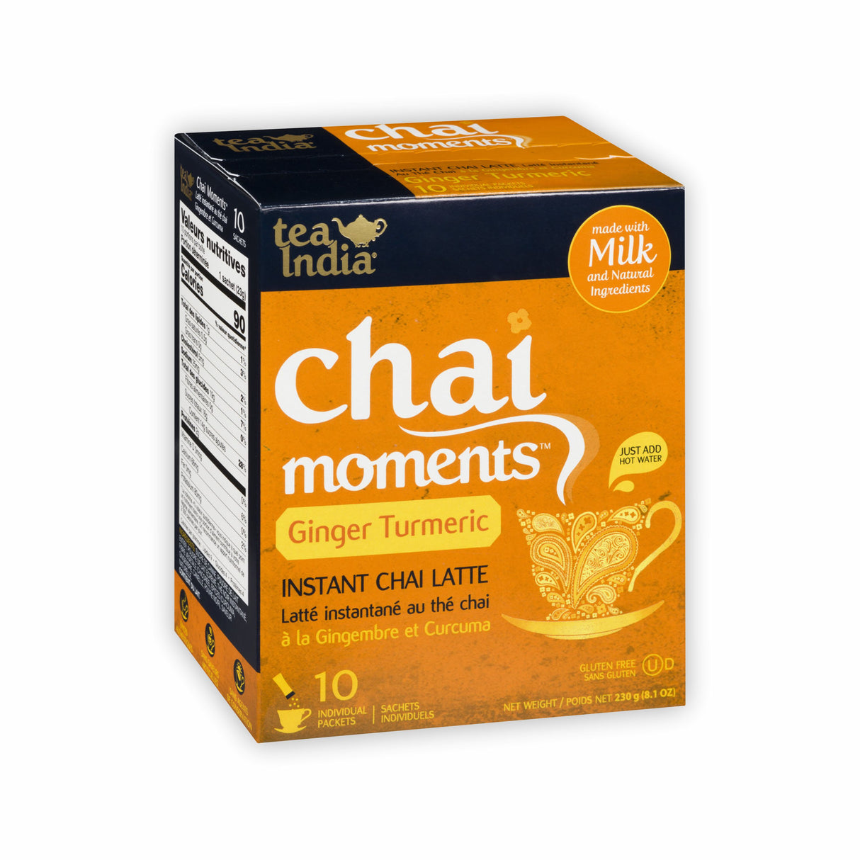 TEA INDIA CHAI MOMENTS GINGER TURMERIC