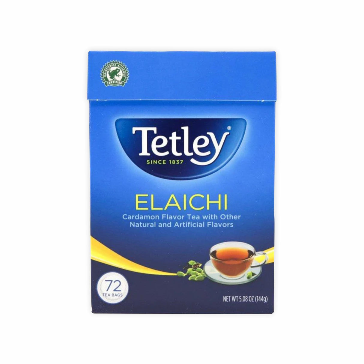 TETLEY ELAICHI TEA 72 TEA BAGS