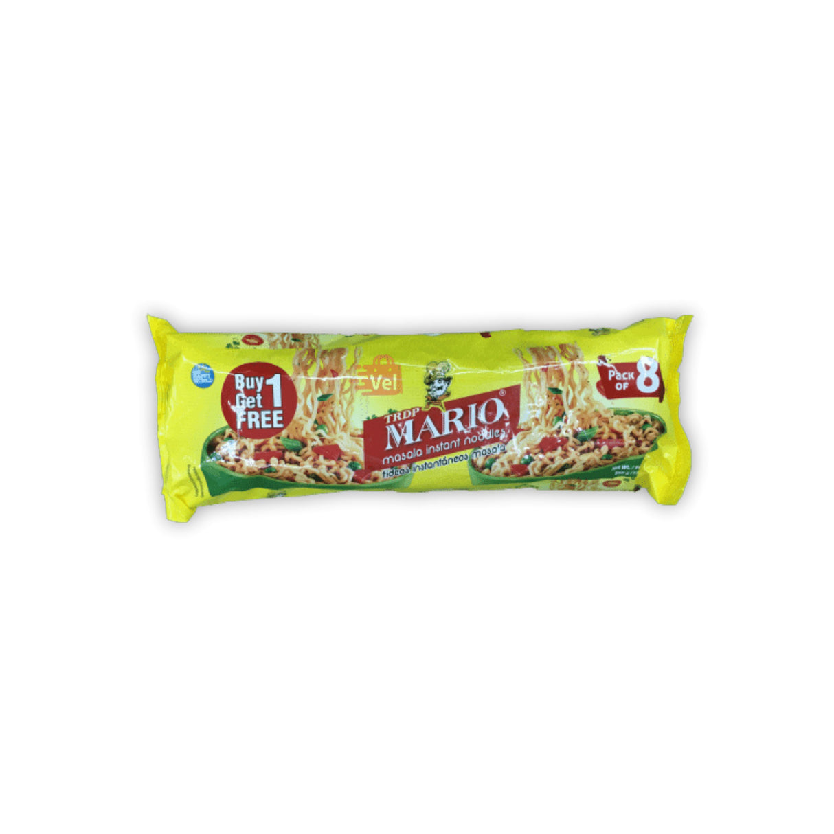 TOP MARIO MASALA INSTANT NOODLES 8 PACKS