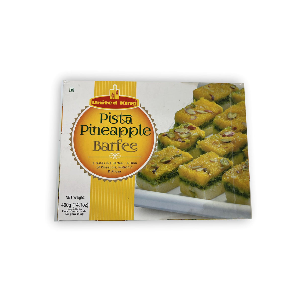 UNITED KING PISTA PINEAPPLE BARFEE