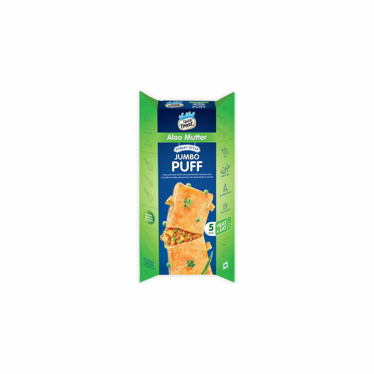 VADILAL JUMBO CLASSIC ALOO MATAR PUFF