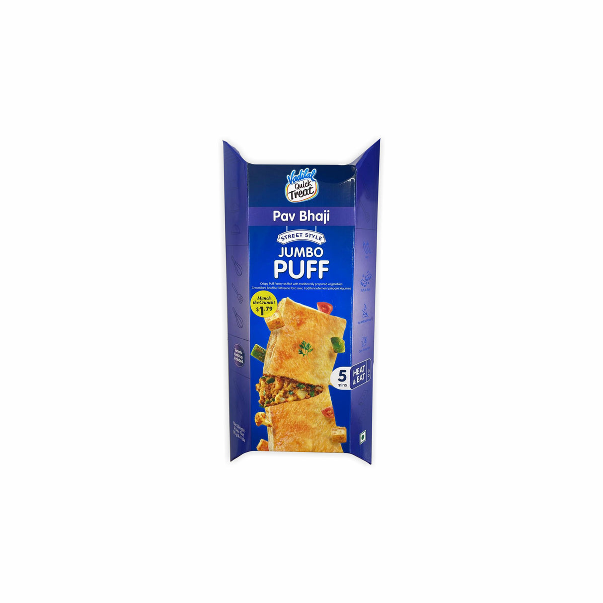 VADILAL JUMBO PAV BHAJI PUFF