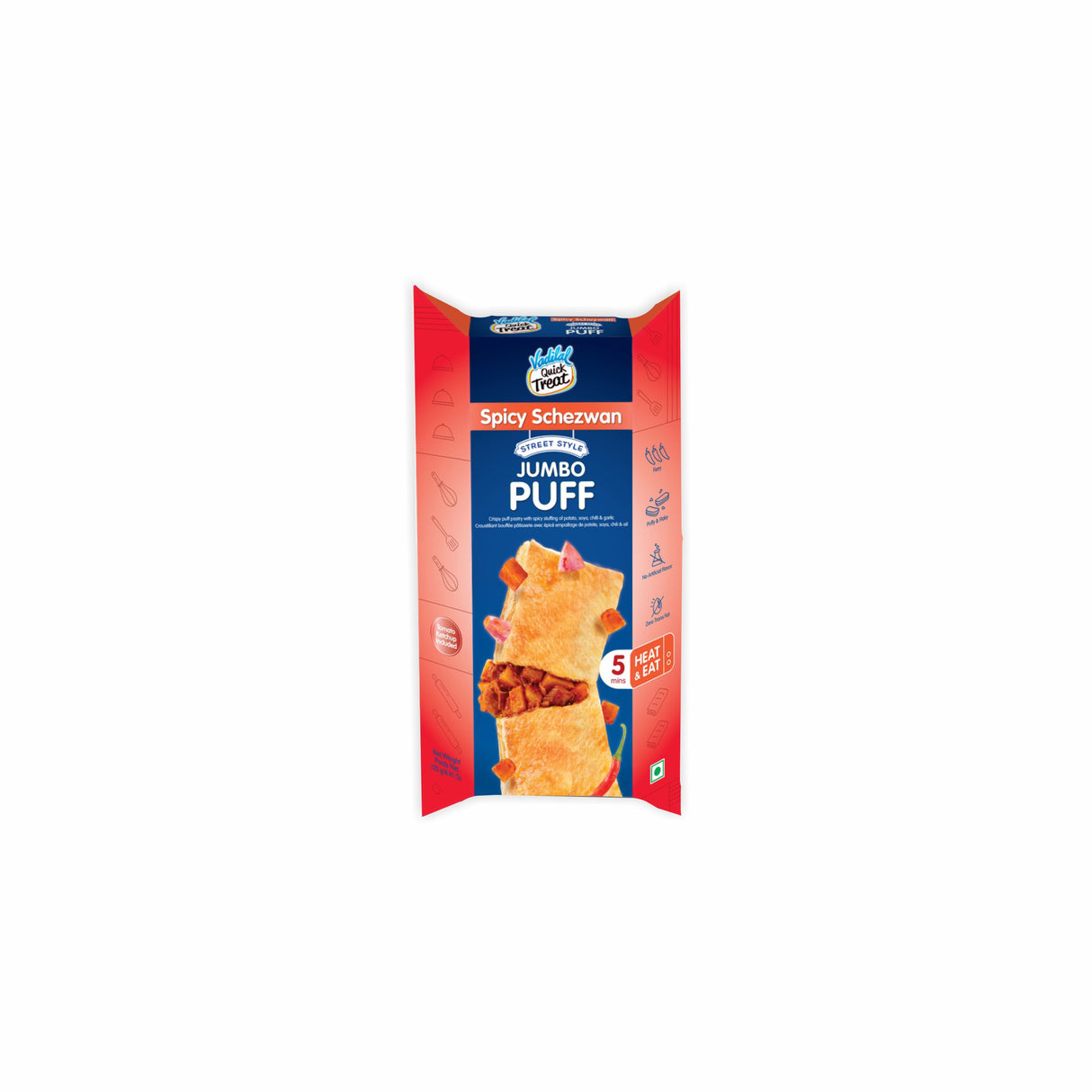 VADILAL JUMBO SPICY SCHEWAN PUFF