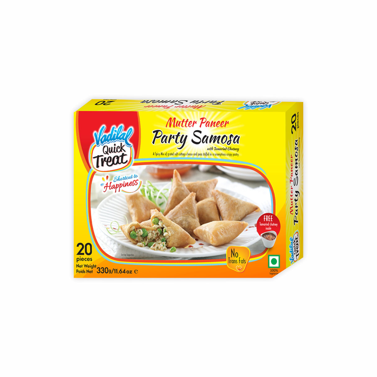 VADILAL PARTY SAMOSA MUTTER PANEER