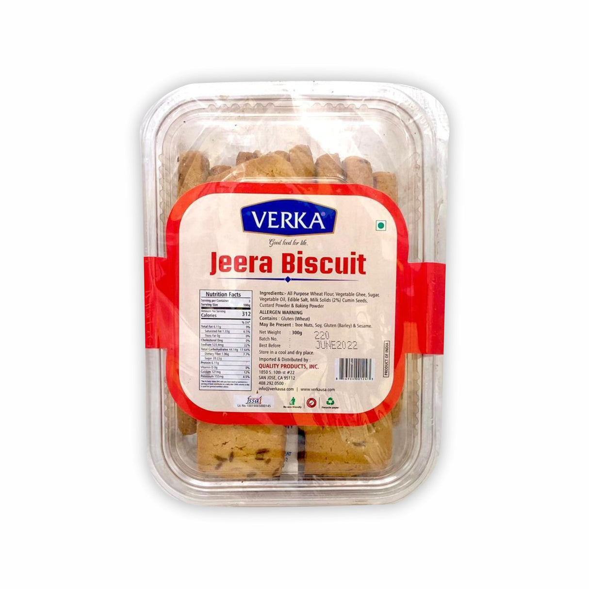 VERKA JEERA BISCUIT