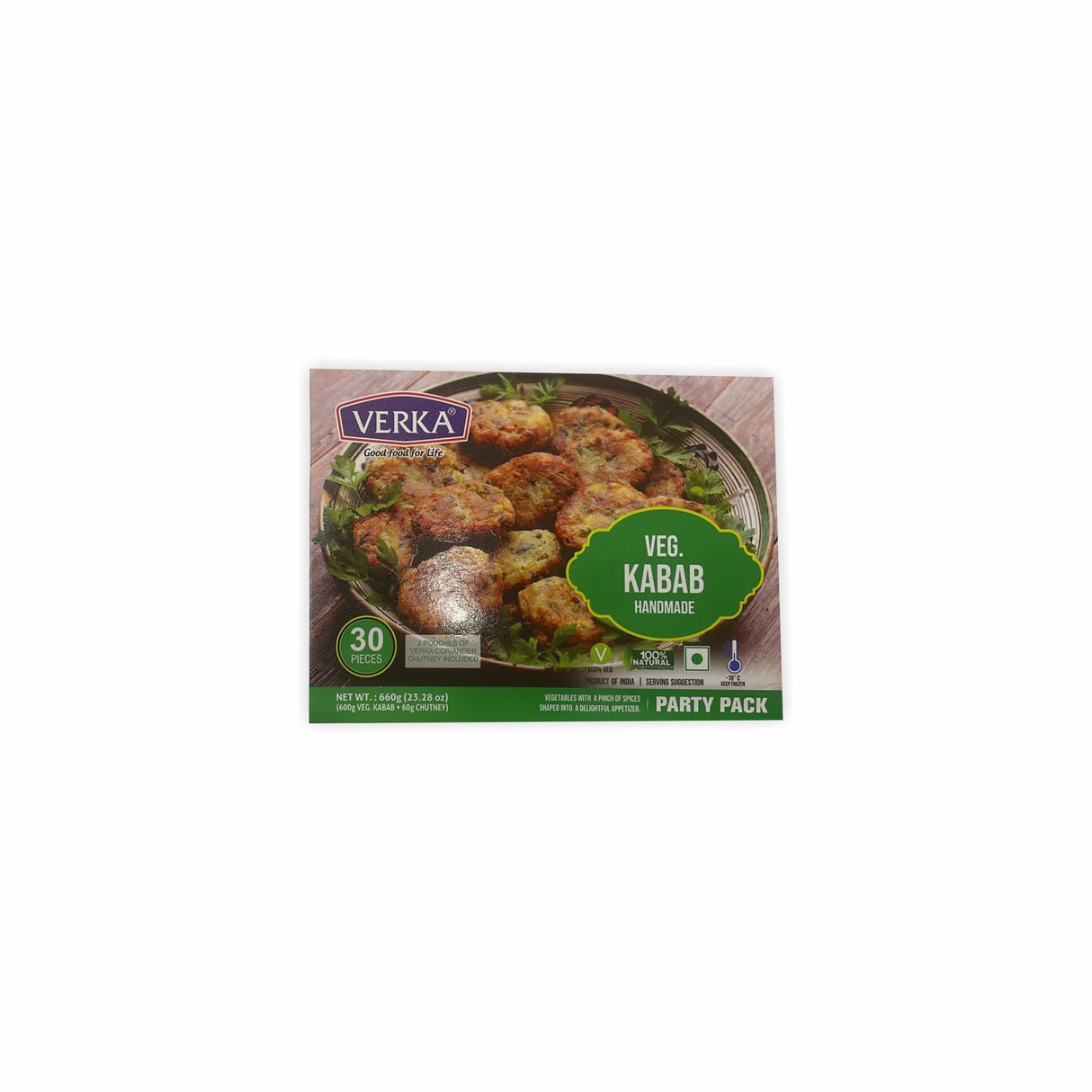 VERKA VEG KABAB 30PCS