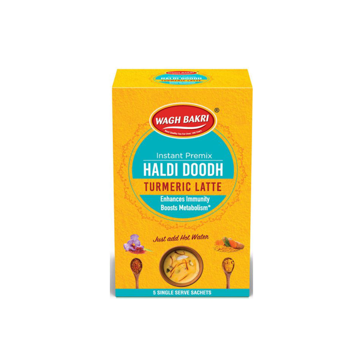 WAGH BAKRI HALDI DOODH INSTANT MIX 110GM