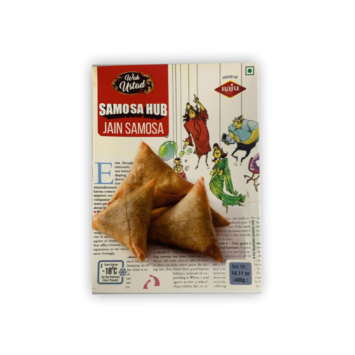 WAH USTAD SAMOSA HUB JAIN SAMOSA