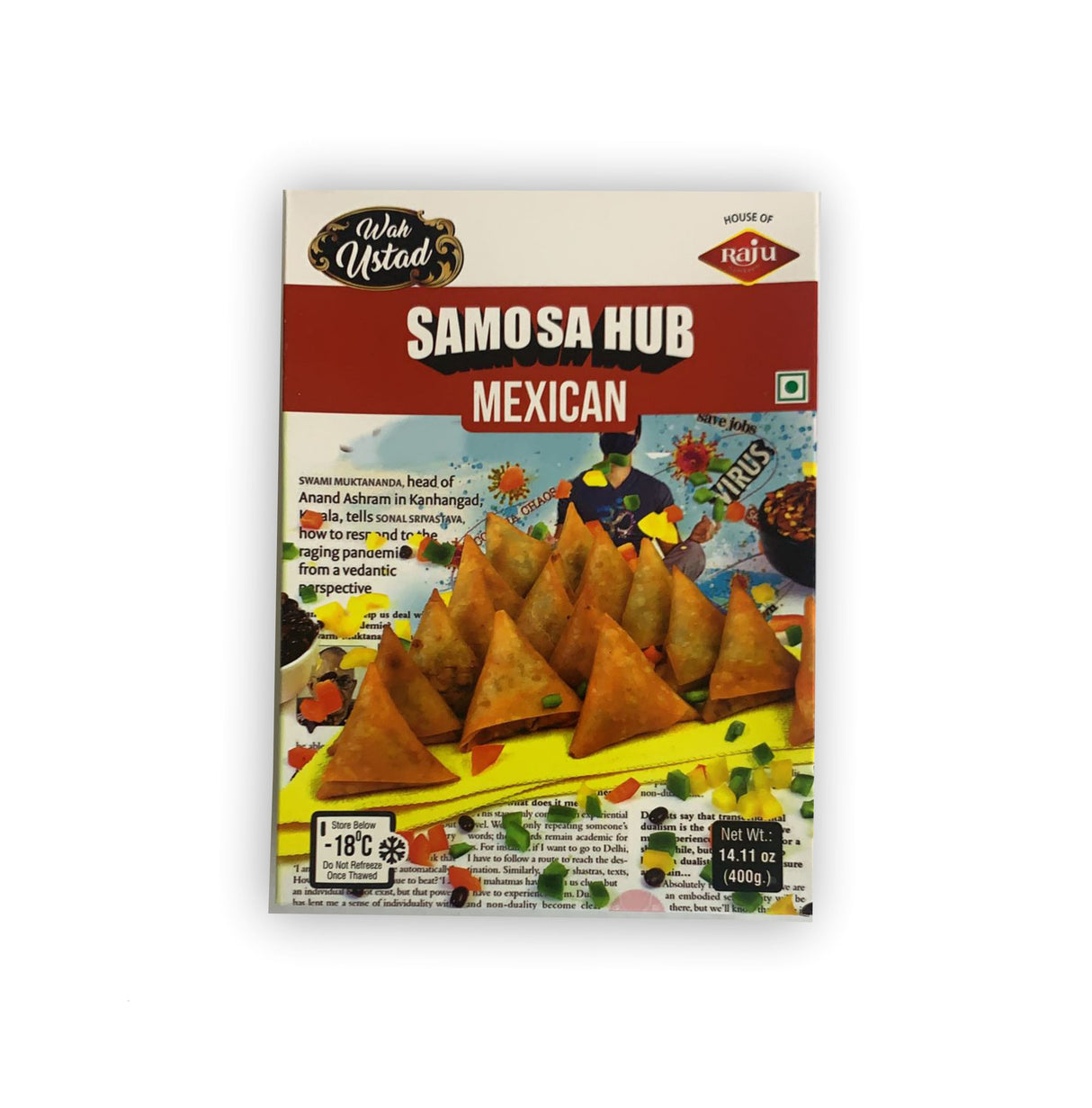 WAH USTAD SAMOSA HUB MEXICAN SAMOSA