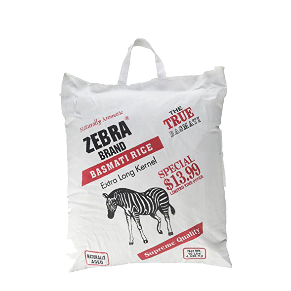 ZEBRA BASMATI RICE RED BAG