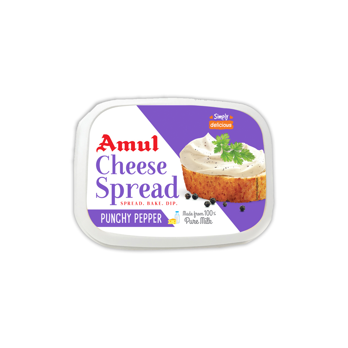 AMUL CHEESE SPREAD PUNCHY PEPPER