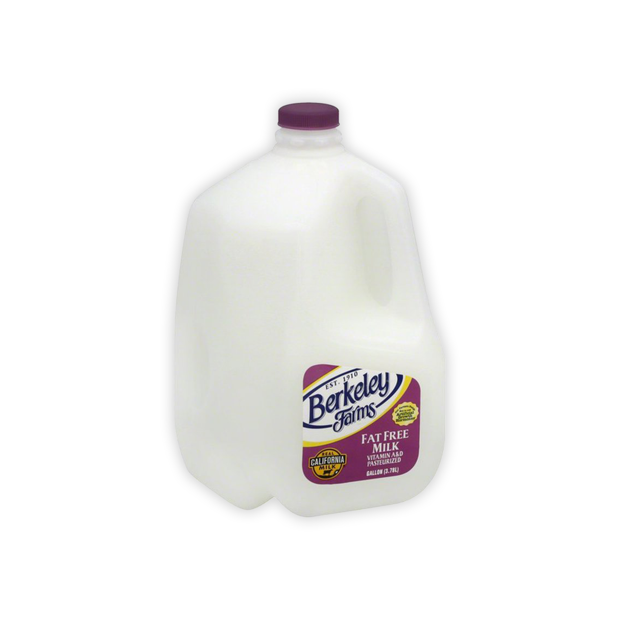 BERKELEY FARMS 0% FAT FREE MILK - 1 GALLON