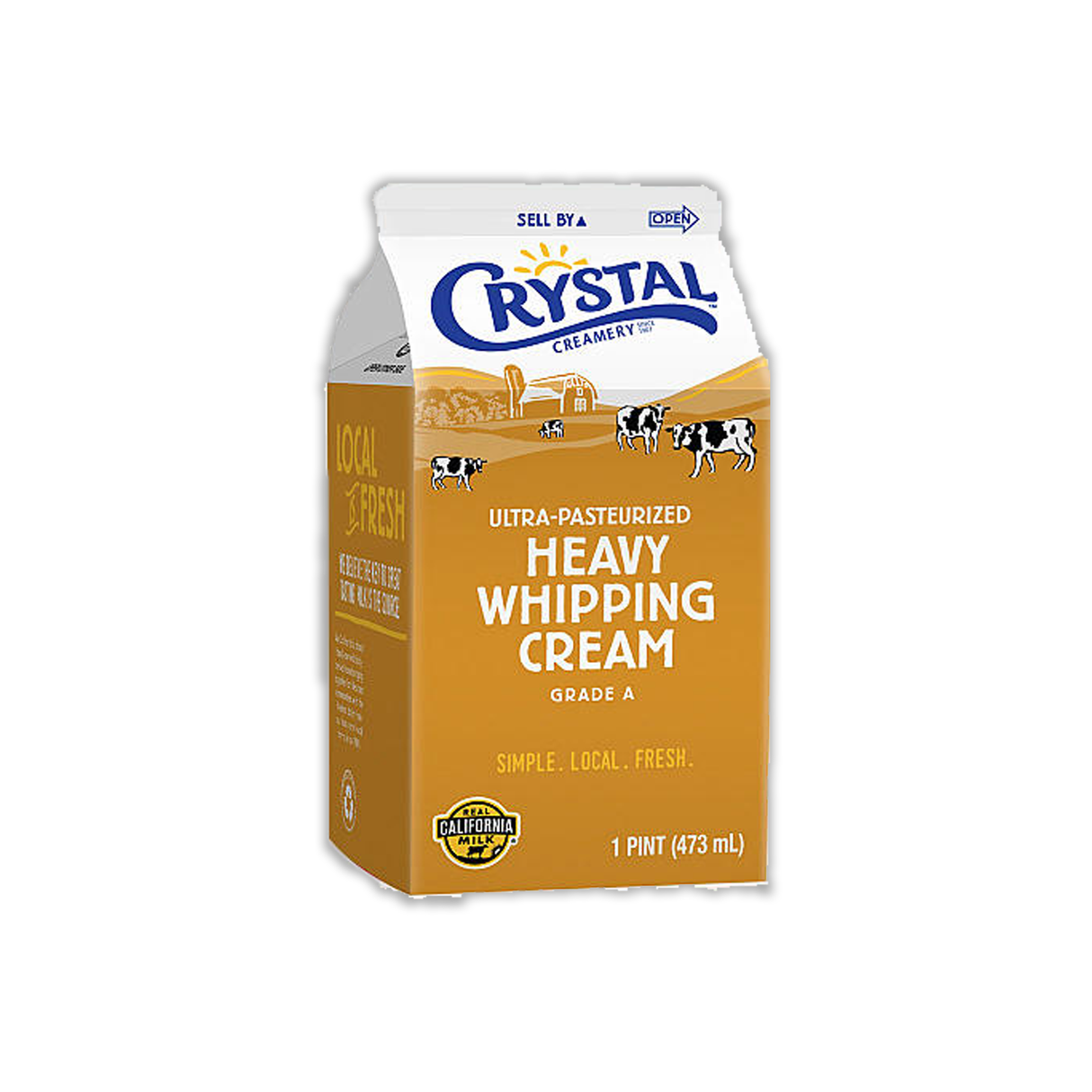 CRYSTAL HEAVY WHIPPING CREAM