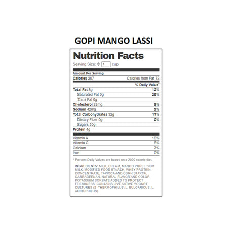 GOPI MANGO LASSI