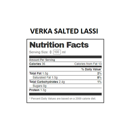 VERKA SALTED LASSI